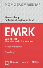 EMRK Europäische Menschenrechtskonvention - Cover