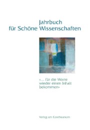 Jahrbuch für Schöne Wissenschaften 3