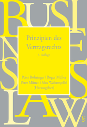 Prinzipien des Vertragsrechts - Cover