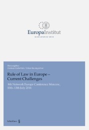 Rule of Law in Europe - Current Challenges