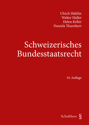 Schweizerisches Bundesstaatsrecht - Cover