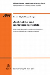 Architektur und immaterielle Rechte - Cover