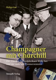 Champagner mit Churchill.