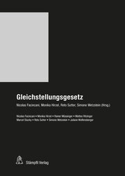 Gleichstellungsgesetz (GlG) - Cover