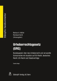 Urheberechtsgesetz (URG) - Cover