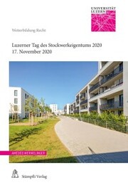 Luzerner Tag des Stockwerkeigentums 2020 - Cover