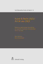 Kunst & Recht 2022/Art & Law 2022