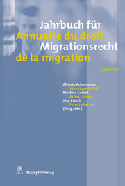 Jahrbuch für Migrationsrecht 2020/2021 Annuaire du droit de la migration 2020/2021