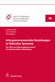 Intergouvernementale Beziehungen in föderalen Systemen