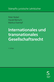 Internationales und transnationales Gesellschaftsrecht - Cover