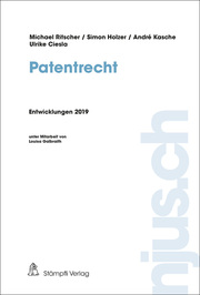 njus Patentrecht / Patentrecht, Entwicklungen 2019 - Cover