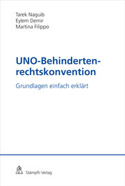 UNO-Behindertenrechtskonvention - Cover