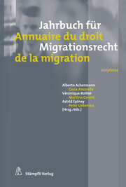Jahrbuch für Migrationsrecht 2023/2024 - Annuaire du droit de la migration 2023/2024