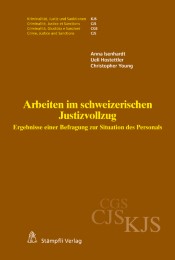 Arbeiten im schweizerischen Justizvollzug - Cover