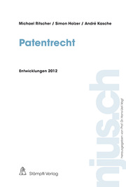 Patentrecht - Cover