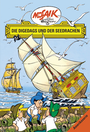 Mosaik von Hannes Hegen: Die Digedags und der Seedrachen, Bd. 14 - Cover