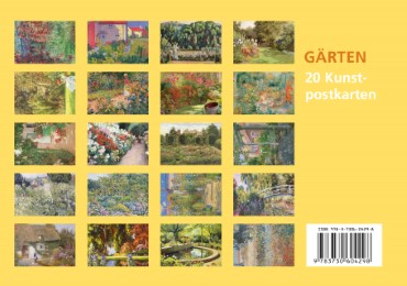 Postkartenbuch Gärten - Abbildung 3