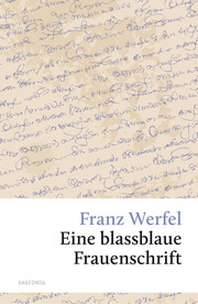Eine blassblaue Frauenschrift - Cover