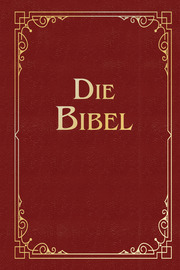 Die Bibel (Geschenkausgabe, Cabra-Leder) - Cover