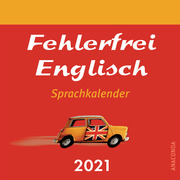 Fehlerfrei Englisch - Sprachkalender 2021