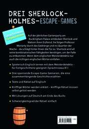 Sherlock Holmes Escape Book. Spielend Englisch lernen - für Fortgeschrittene Sprachniveau B1 - Abbildung 1