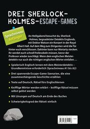 Sherlock Holmes Escape Book. Spielend Englisch lernen - für Anfänger Sprachniveau A1-A2 - Illustrationen 1