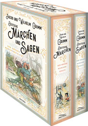 Deutsche Märchen und Sagen (2 Bände im Schuber) - Cover