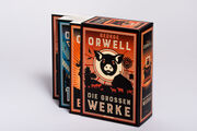 George Orwell, Die großen Werke. Farm der Tiere, 1984, Die großen Essays. Im Schuber - Abbildung 3