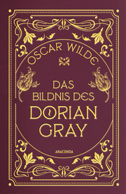 Oscar Wilde, Das Bildnis des Dorian Gray. Gebunden In Cabra-Leder mit Goldprägung - Cover