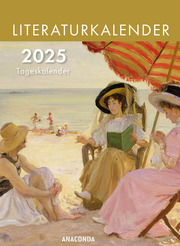 Literaturkalender 2025. Tageskalender - Cover