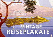 Postkarten-Set Vintage-Reiseplakate