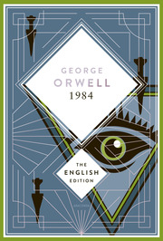 Orwell - 1984 / Nineteen Eighty-Four. English Edition - Cover