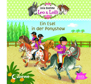 Ein Esel in der Ponyshow
