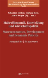 Makroökonomik, Entwicklung und Wirtschaftspolitik / Macroeconomics, Development und Economic Policies
