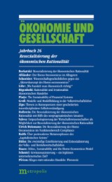 Ökonomie und Gesellschaft / Resozialisierung der ökonomischen Rationalität - Cover