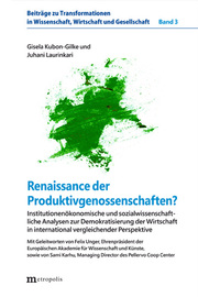 Renaissance der Produktivgenossenschaften - Cover