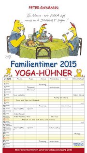 Yoga-Hühner Familientimer 2015 - Cover