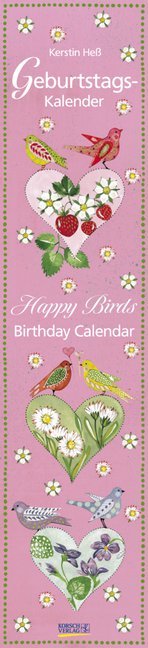 Geburtstagskalender Happy Birds - Cover