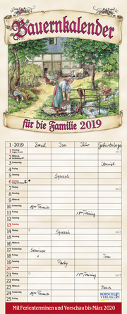 Bauernkalender 2019 - Cover