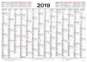Tafelkalender A3 2019