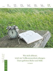 Literaturkalender Zeit für Atempausen 2019 - Abbildung 10