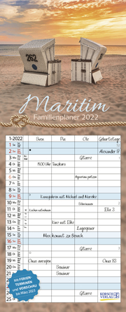 Familienplaner Maritim 2022