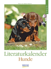 Literaturkalender Hunde 2023 - Cover