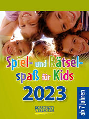 Spiel- und Rätselspaß für Kids 2023 - Cover