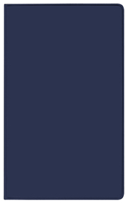 Taschenkalender Saturn Leporello PVC blau 2023