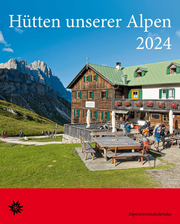 Hütten unserer Alpen 2024 - Cover