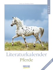 Literaturkalender Pferde 2024 - Cover