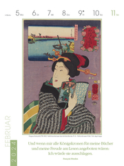 Literaturkalender Frauen lieben Lesen 2024 - Abbildung 2
