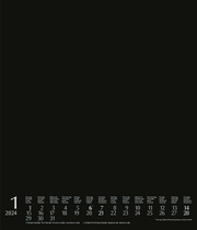 Foto-Malen-Basteln Bastelkalender schwarz groß 2024 - Abbildung 1