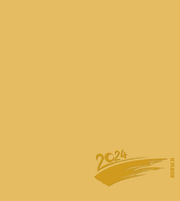 Foto-Malen-Basteln Bastelkalender gold 2024 - Cover